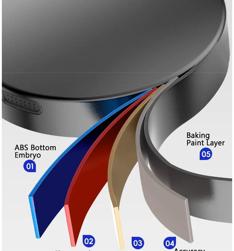 5.9-inch super large panel handheld showerhead features four water modes. It provides a powerful water flow that envelops your entire body and comes with a bracket and a 59in‘ soft hose, silver and gray