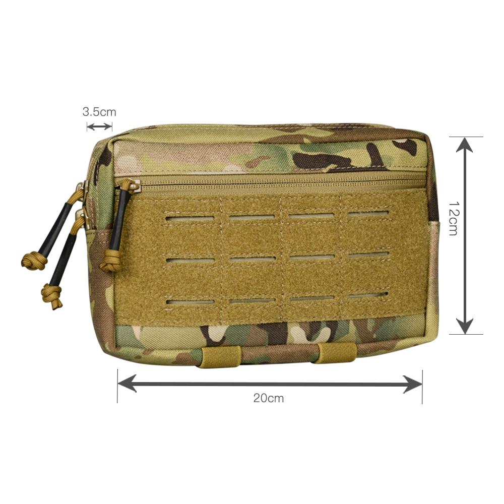 Tactical Molle Edc Bag, First Aid Bag, Laser Cutting Tool Bag, Modular Emt Function Waist Hanging Bag, Hunting Bag