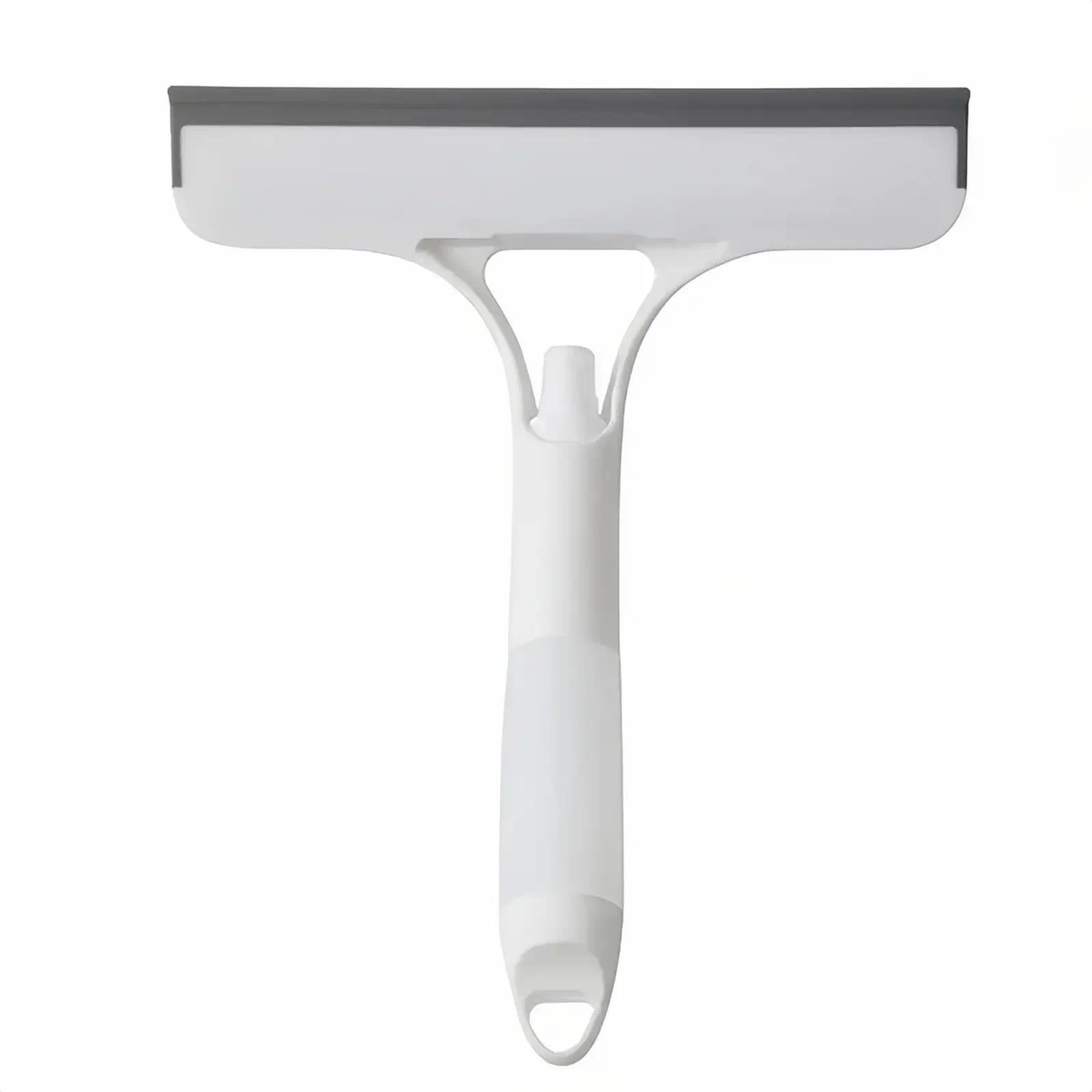 3 in 1 Window Cleaning Scraper, Squeegee and Scrubber with Spray, Multifunctional Household Cleaning Tool, Car Windshield Cleaner,Lightweight Silicone Microfiber Wipe