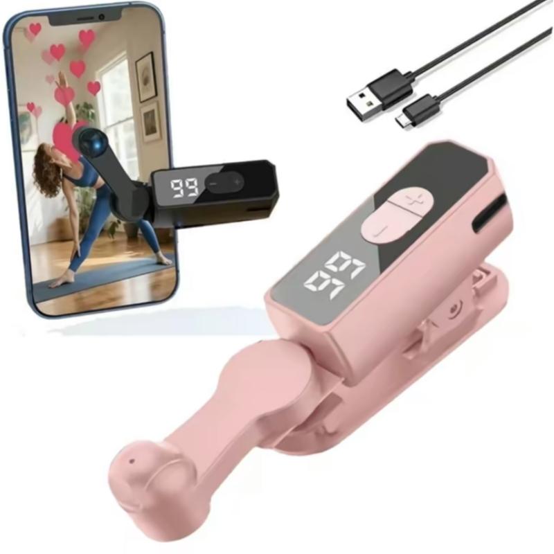 2025 New Rechargeable version Automatic Clicker -0-99 AutoClicker Speed Tool-Fast Screen Tap Simulator forSmartphones and Controllers | Smart Trigger forShopping, Rewards, Live Broadcast Likes and TasksPortable Selfie Electronic Gadgets