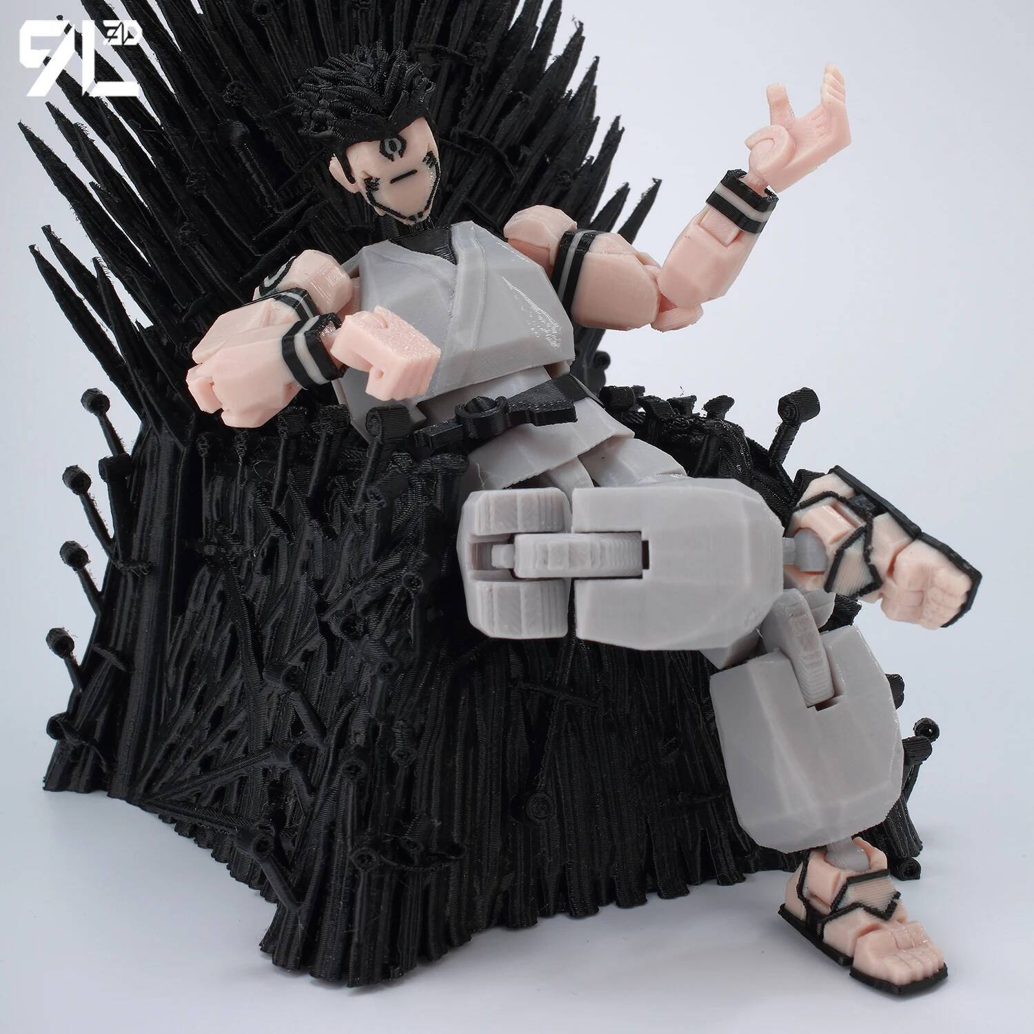 9L 3D Printed Anime Jujutsu Kaisen Sukuna Lucky13 Dummy 13 Movable Shapeshift T13 Action Figures Mannequin Toys for Collectors