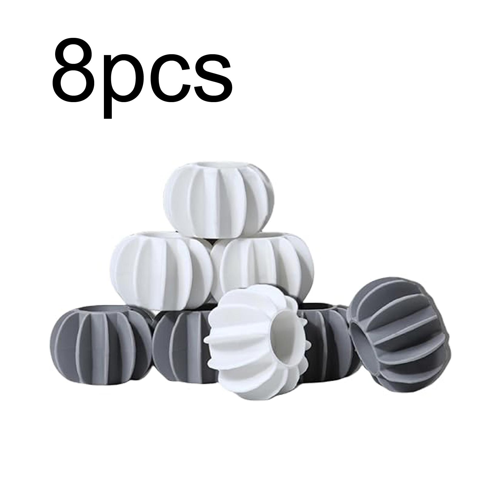 Anti-Tangling Laundry Balls, Prevent Clothes From Tangling & Knotting, Reusable Washing Machine Cleaning Balls for Front & Top Load Washer