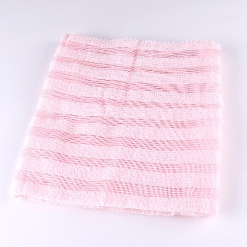 Japanese Exfoliating Bath Towel, Shower Brush, Unisex Back Scrub Sponge, Bathroom Accessories, Gentle Skin Care, Durable and Soft