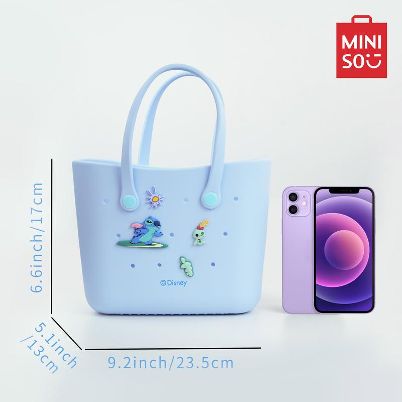 [Gift Bag]Disney Mini Lunch Bag for Women & Girls | Durable Crocs-Inspired Tote | Small Size with Handle | Cute Bento Bag for School, Work, Lunchbox Colorful lunch bag women lunch bag women,Holiday & Holiday Haul