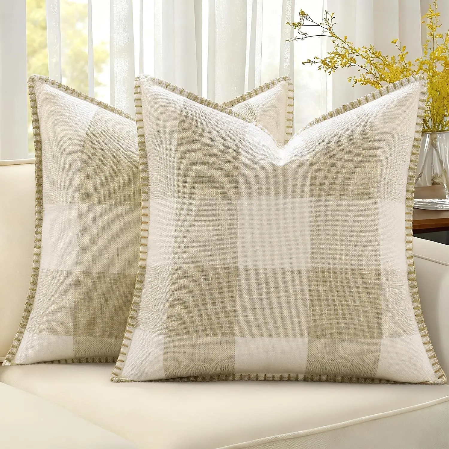 Cream White and Beige