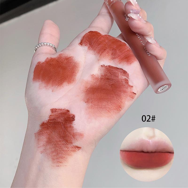 Long Lasting Matte Lip Gloss, 4pcs/set Easy Coloring Lip Sticks, Moisturizing Matte Lipstick, Suitable for All Occasions Lip Makeup, Girls and Women Makeup Accessories