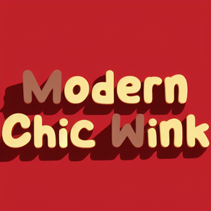 Modern Chic Wink