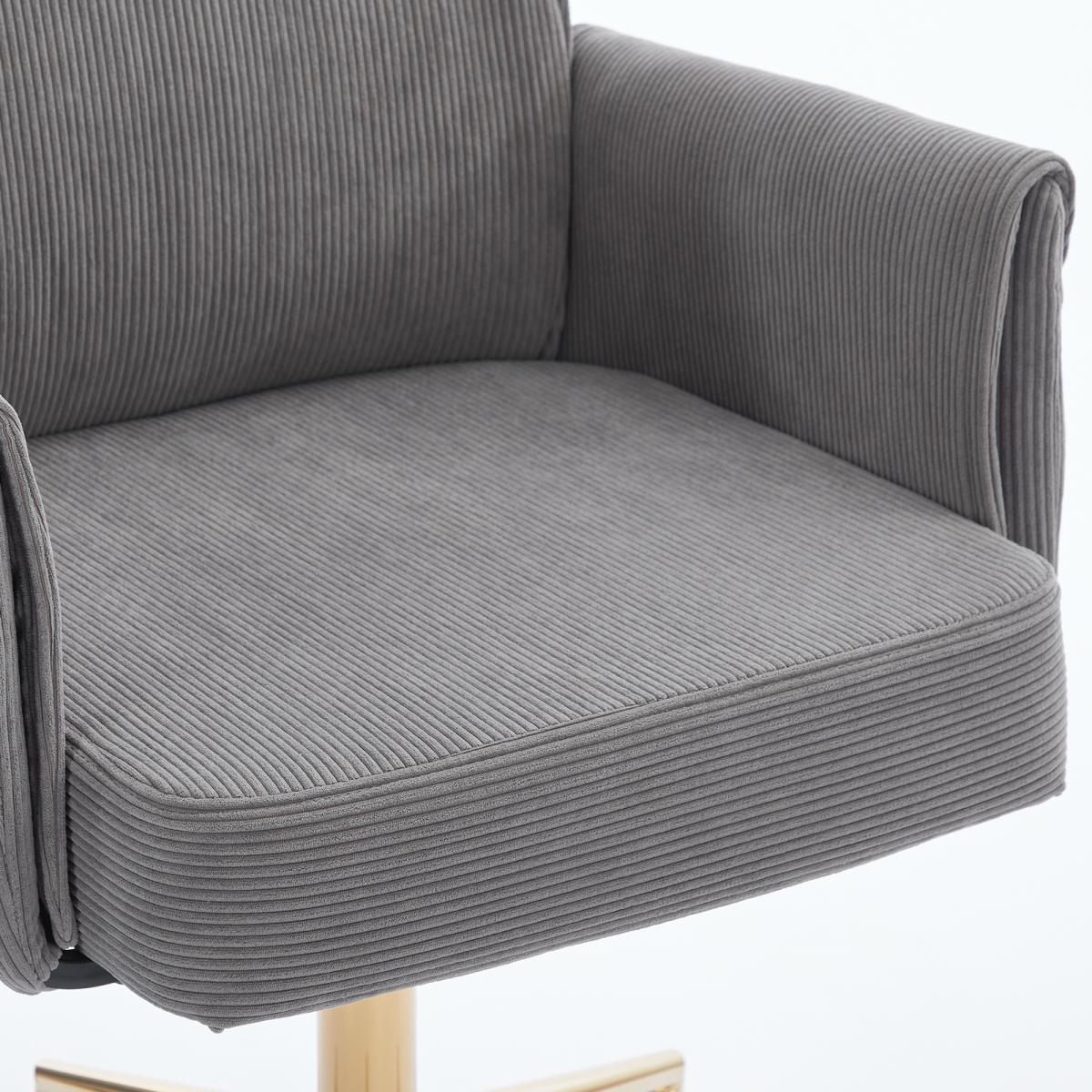 AobtkelMid-back liftable office chair, striped fabric, and ergonomically designed, is an excellent choice for working, studying or relaxing. The mid-back design provides a better sitting experience.Gray AobtkelMid-back liftable office chair, striped fabric, and ergonomically designed, is an excellent choice for working, studying or relaxing. The mid-back design provides a better sitting experience.Gray