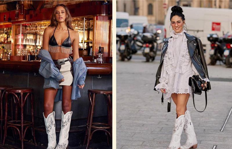 Fashion Cowboy Boots for Women - Wide Calf Sparkly Cowgirl Boots, Comfort Women's Knee High Rhinestone Boots, Glitter Sparkle Country Boots with Classic Embroidery, Pointed Toe Pull On Zipper Stitching Retro Fashion Tall, Botas