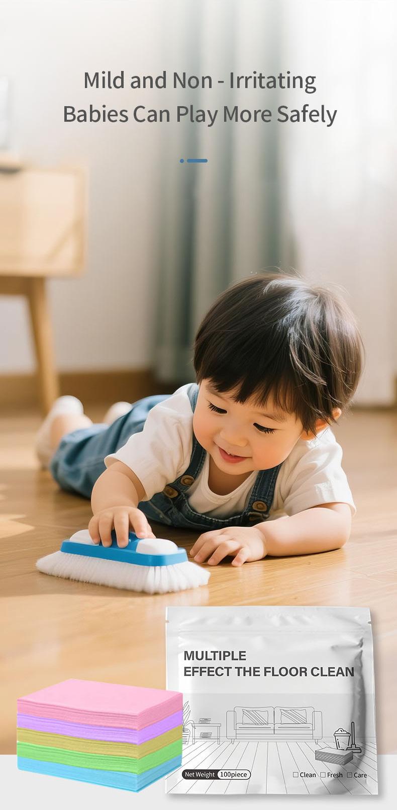 100 Pcs Multi-Surface Floor Cleaning Tablets – Plant-Based Dissolving Cleaner for Hardwood, Tile & Laminate, Deep Clean & Deodorize, Pet-Safe Formula 100 Pcs Multi-Surface Floor Cleaning Tablets – Plant-Based Dissolving Cleaner for Hardwood, Tile & Laminate, Deep Clean & Deodorize, Pet-Safe Formula