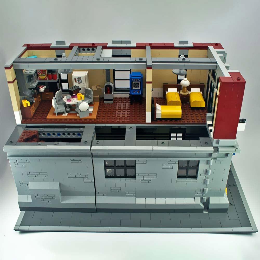 Creative Ghostbusters Series Firehouse Headquarters Building Blocks Set, Unisex Assembly Toy for Kids over 8 Years, Perfect Gift Decorative Home Decoration, 4634pcs