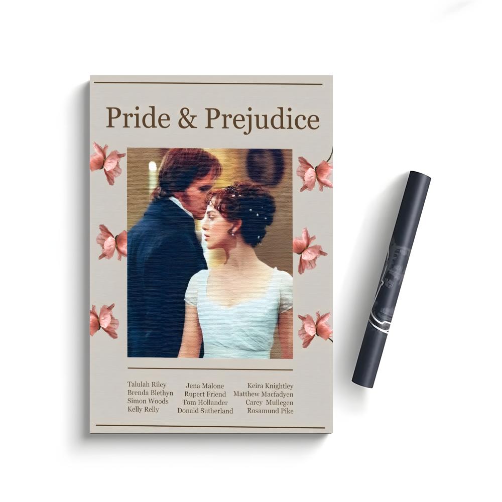 P-Pride And P-PrejudicTV Movie Poster Bedroom Home Decor Art Poster Perfect Gift for Family and Friends