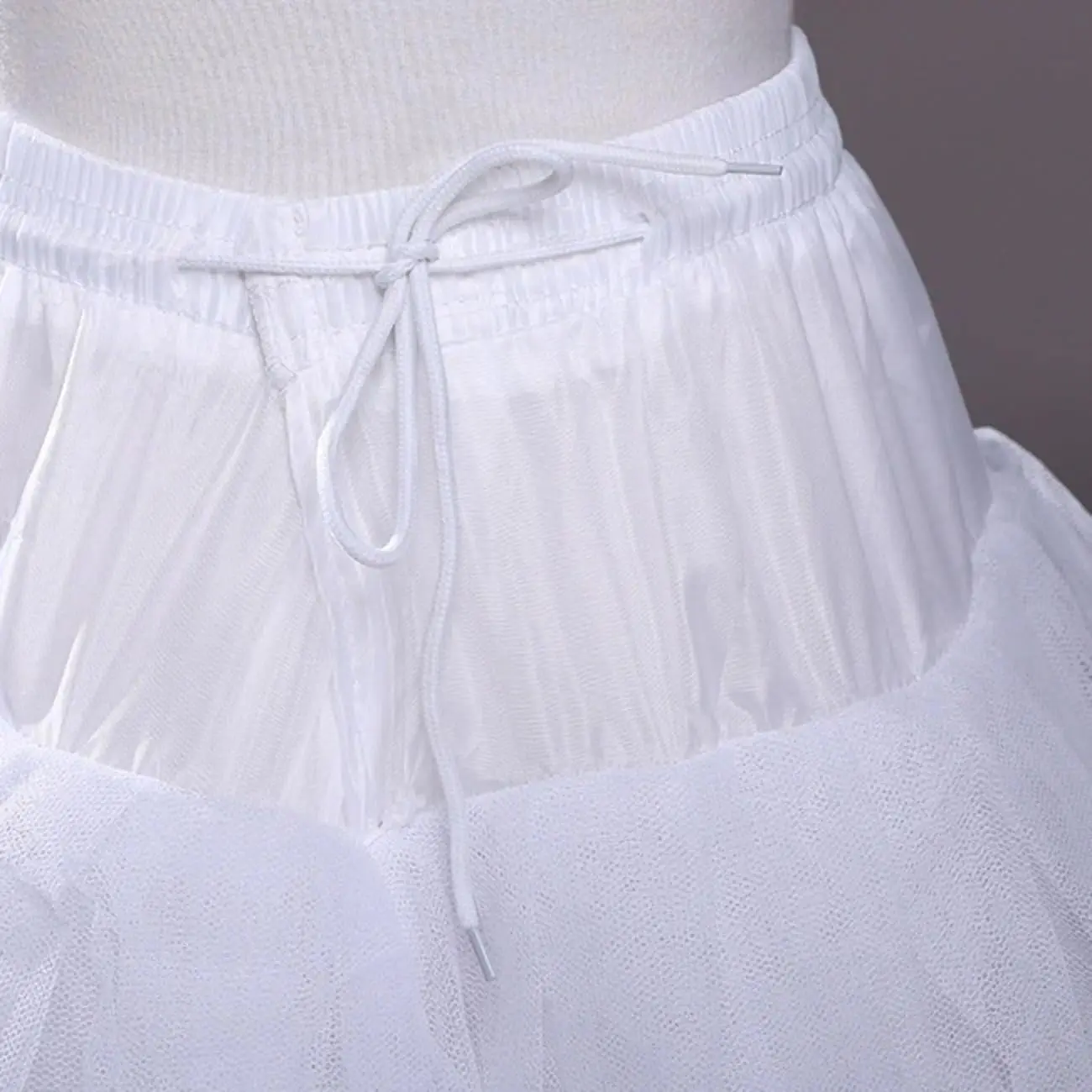 8 Layers Tulle Crinoline Skirt Hoopless Petticoat Underskirt for Bridal Wedding Dresses