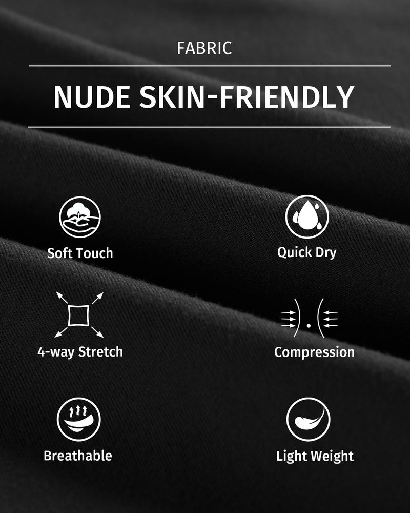 CHRLEISURE 5PCS  Women's Shorts With Pockets High Waisted Bikershorts For Exercise & Yoga Shorts Leggings Gym Bikershorts