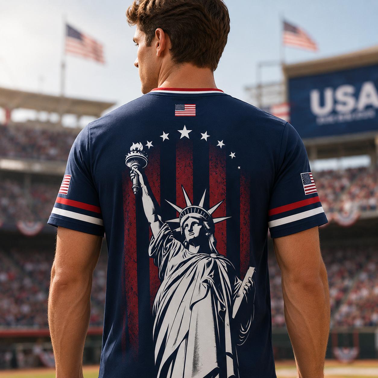 USA Soccer Jersey Men Women Navy Patriotic American Flag Football Shirt Statue of Liberty Graphic V Neck Sports Tee Red White Blue Stars Stripes Short Sleeve Athletic Top 4th of July Independence Day Fan ApparelUSA Soccer Jersey Men Women Navy Patriotic A USA Soccer Jersey Men Women Navy Patriotic American Flag Football Shirt Statue of Liberty Graphic V Neck Sports Tee Red White Blue Stars Stripes Short Sleeve Athletic Top 4th of July Independence Day Fan ApparelUSA Soccer Jersey Men Women Navy Patriotic A