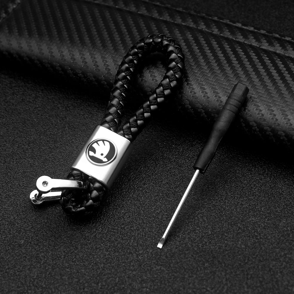 Scoda Keychain/lanyard for All Models, Sporty Customization, Fits Octavia, Superb, Kodiaq, Karoq, Crystal, Xinrui, Etc