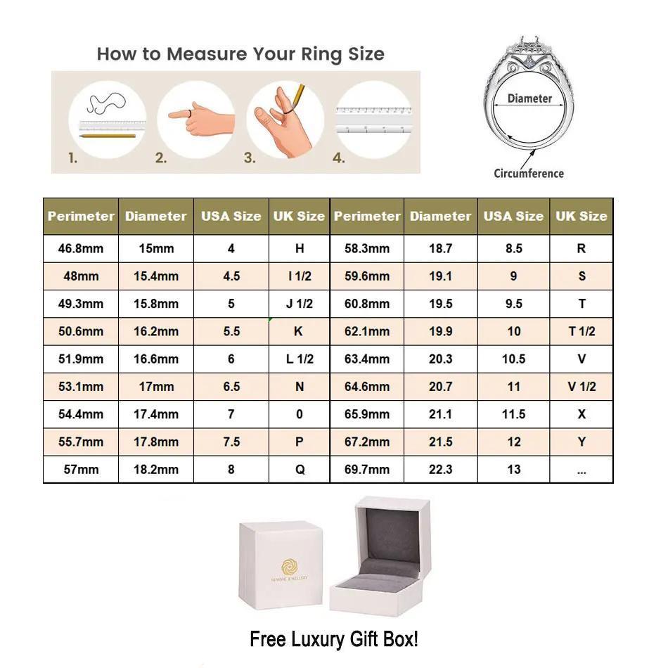 Full Moissanite Men's Wedding Band 925 Sterling Silver Promise Rings for Him Round Cut Engagement Eternity Ring  YR7031 #Love Story