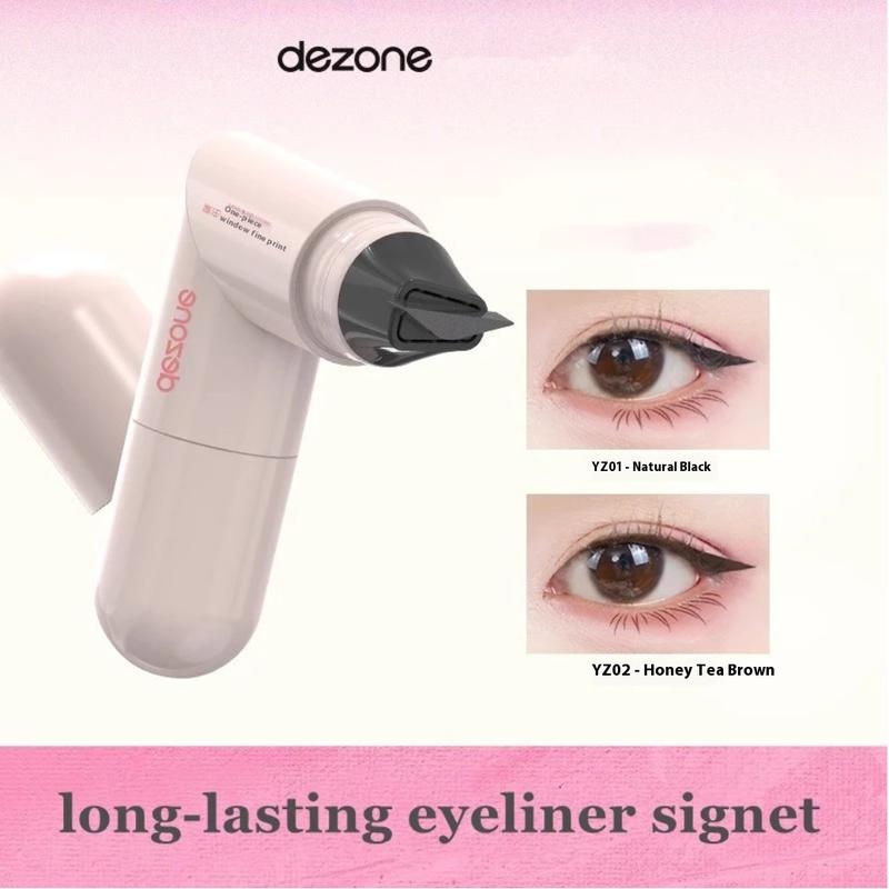Dezone Eyeliner Stamp Tool, Waterproof Smudgeproof Eye Tail Design, Easy Use for Lazy People, Perfect for Precise Application