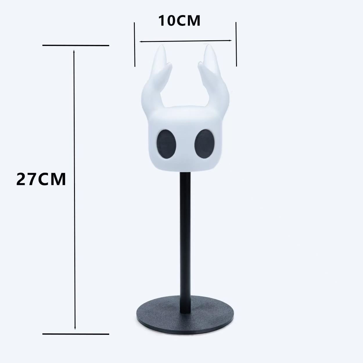 Hollow Knight Design Earphone Stand, Creative Cartoon Desktop Organizer, Compatible with AirPods/earphones, Gaming Player Style