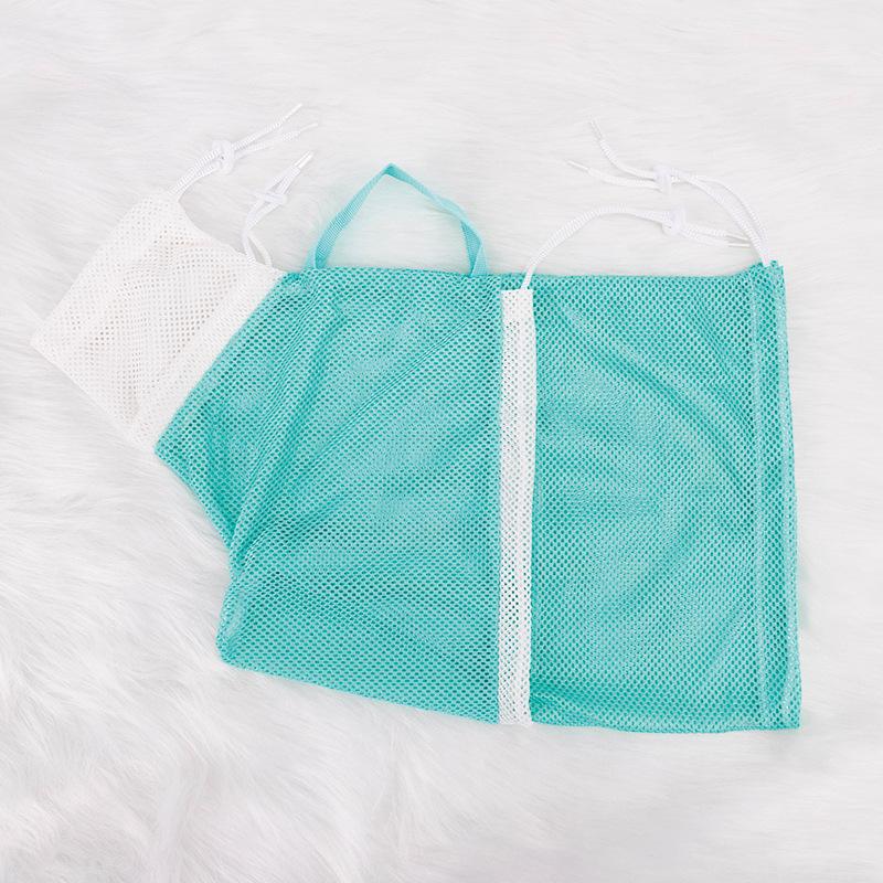 Cat Bath Net Bag, Portable Mesh Shower Bag with Adjustable Drawstring Design, Cat Travel Bath Bag, Comfortable & Secure Pet Grooming Solution