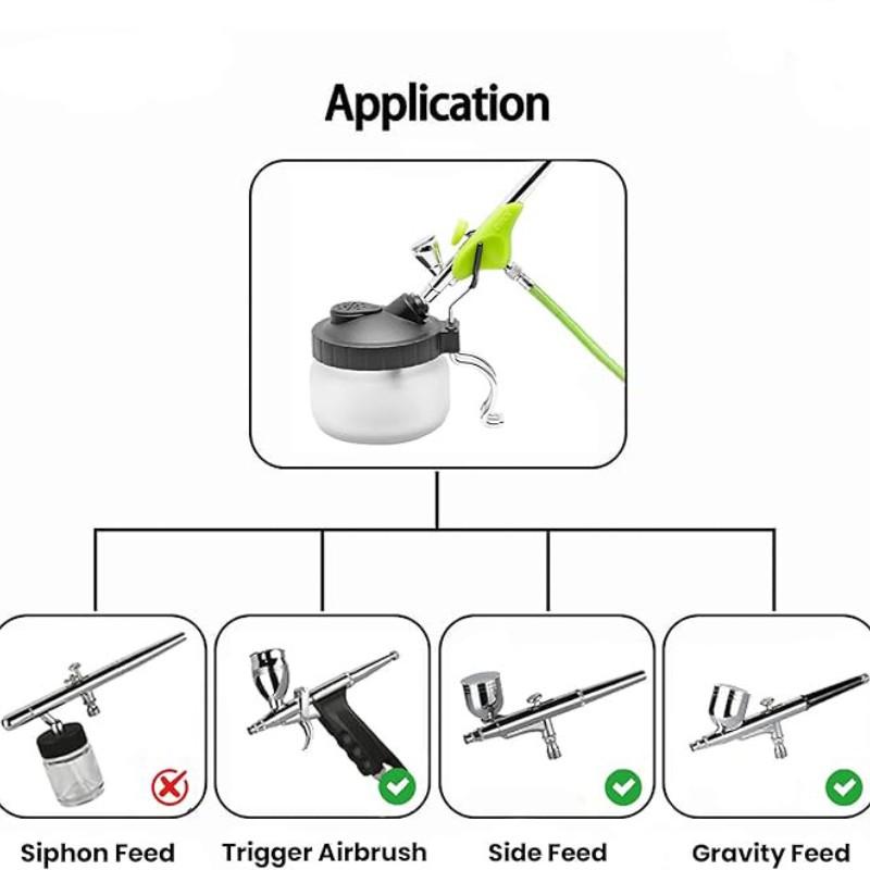 Multifunctional Spray Pen Cleaning Set, Includes Cleaning Tools, Easy-To-Clean Container, Contains 5 Brushes + 5 Cleaning Needles + 1 Repair Tool