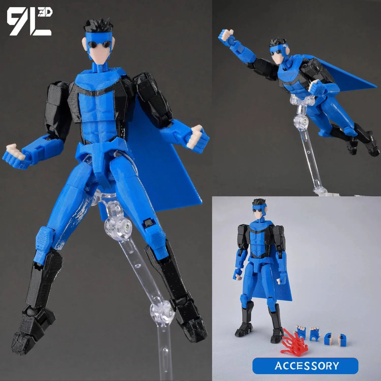Mark Black Blue
