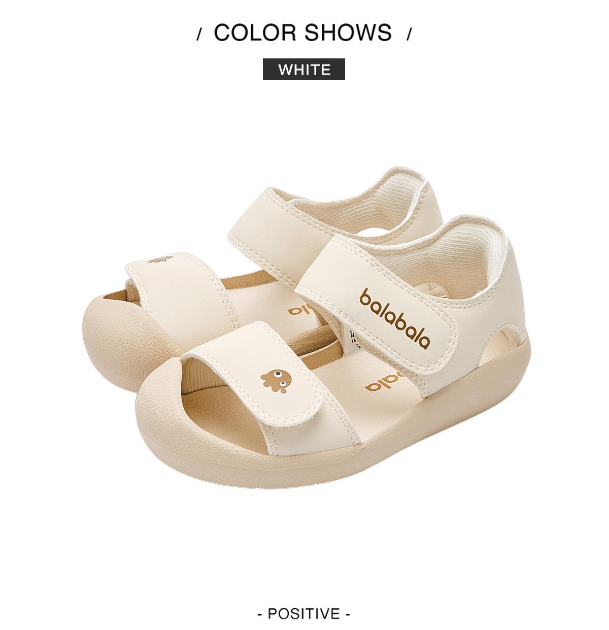 Balabala 2026 new children's shoes children's  sandals for boysand baby soft-soled summer girls' Toe Protection non-slip barefoot shoes