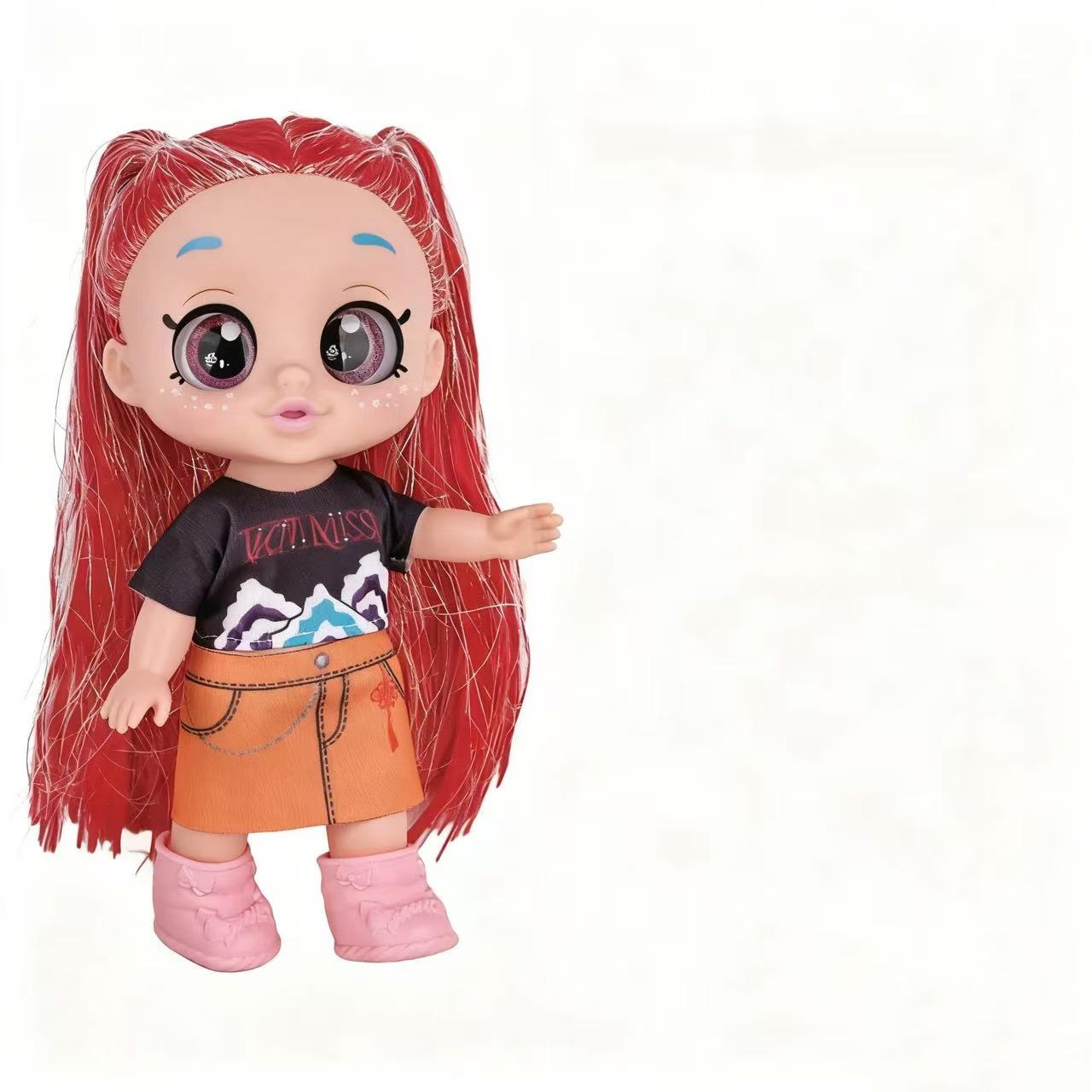 Fashion 5D Eye Theme Song 10 Inch 5 Joint Doll Gift, Blue Tiger Plush Toy, Holiday Gift, Ornament, Model_xinghao Cy012