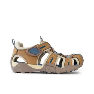 Pediped Canyon Flex Caramel Sandals for Kids Quick-Dry Comfortable Protective Approved by the American Podiatric Medical Association