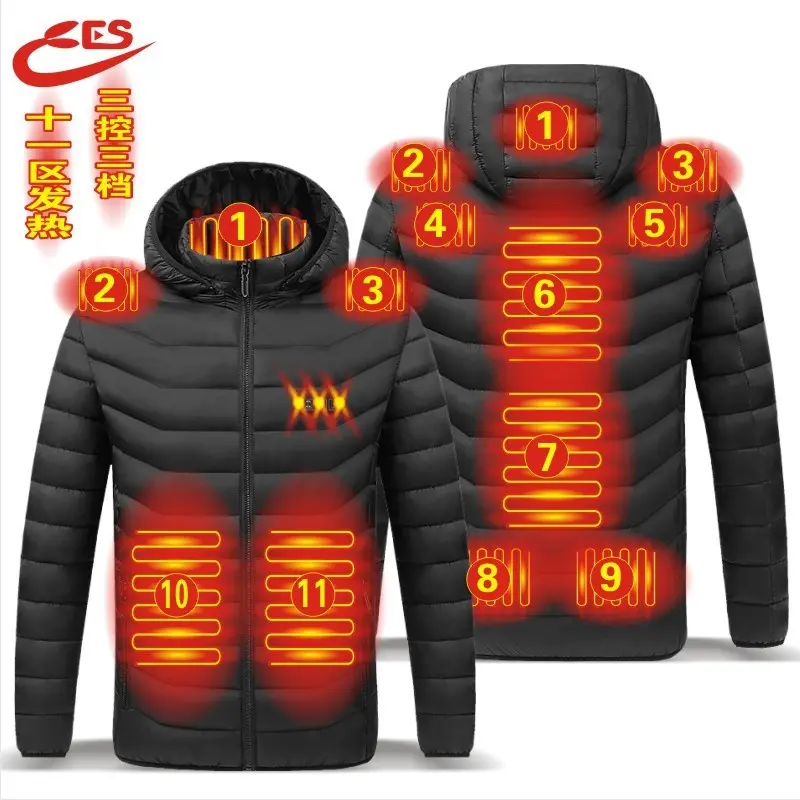 Black three control eleven zone heating