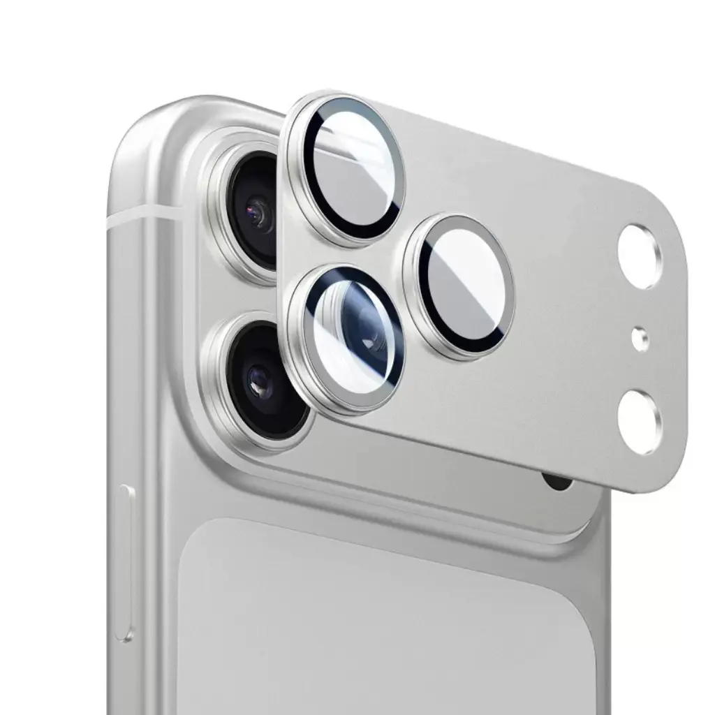 2 Pack Camera Lens Protector for iPhone 18 Pro / Pro max | Military-Grade Aluminum Alloy & Tempered Glass, Case-Friendly, Shatterproof