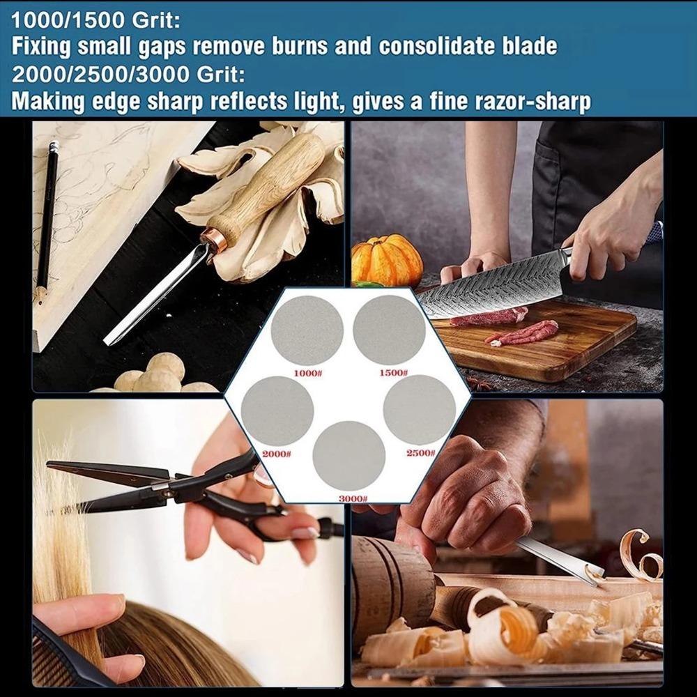 Professional Diamond Whetstone for Kitchen Knives and Tools, Efficient Sharpener for Dull Blades, Scissors, Axes. Multi-Grit 80-3000, Portable, Anti-Slip Handle, Durable Diamond Stones, Ideal for Home & Commercial Use.