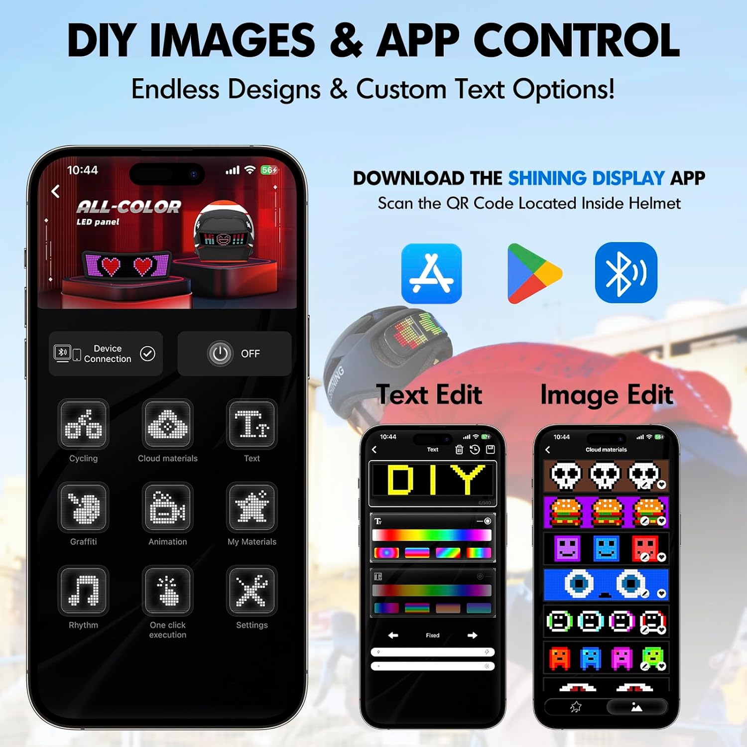 SLSHINING Bike Helmet-Remotely controlled LED Smart Cycling Helmet-All Season Ventilated & Thermal Protection-CPSC Certified Protection