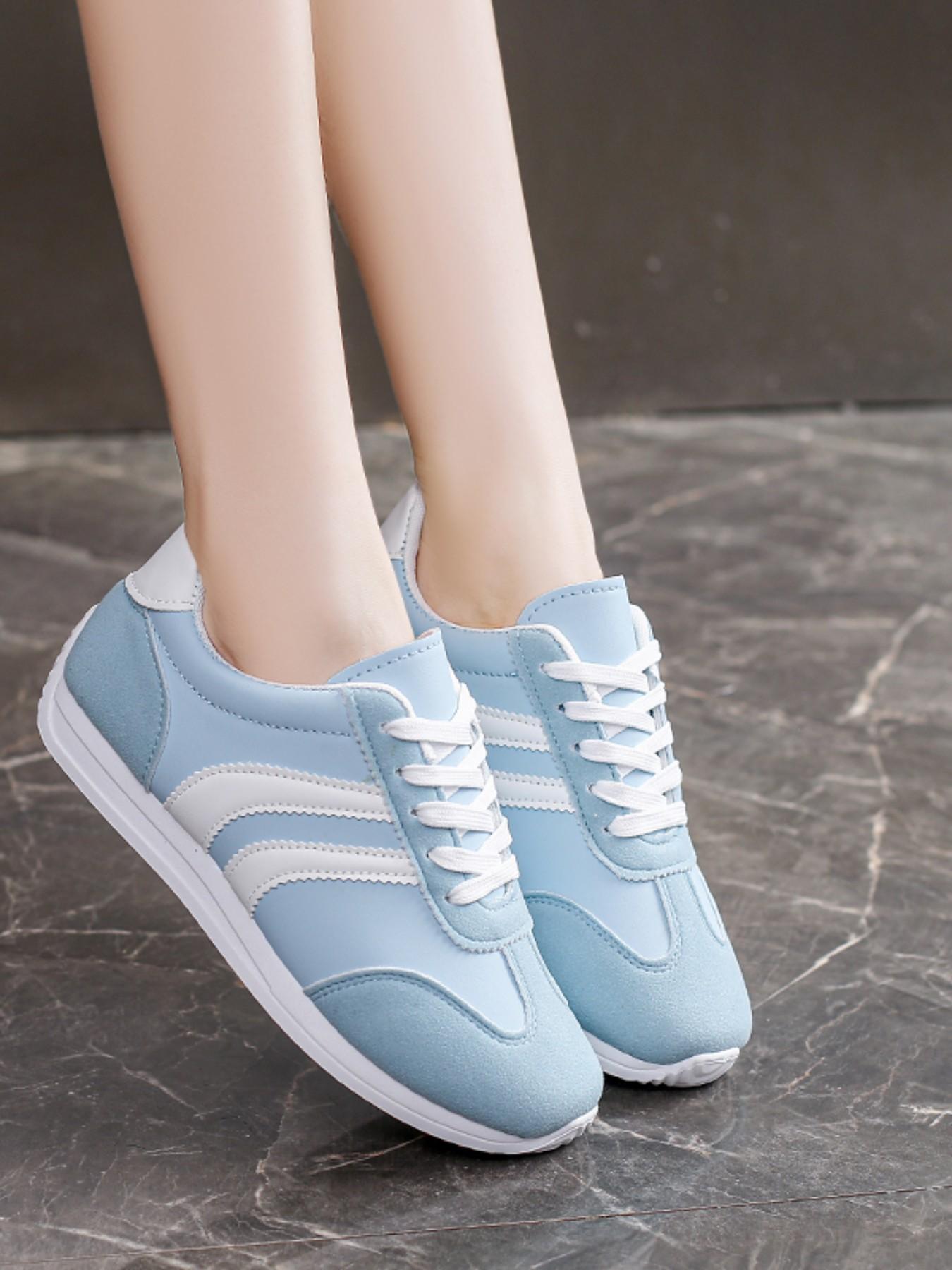 Vintage Casual Sneakers, Rubber Sole, Soft Anti-Slip, Breathable PU Upper, Ideal for Daily Commute, Shopping, Light Sports