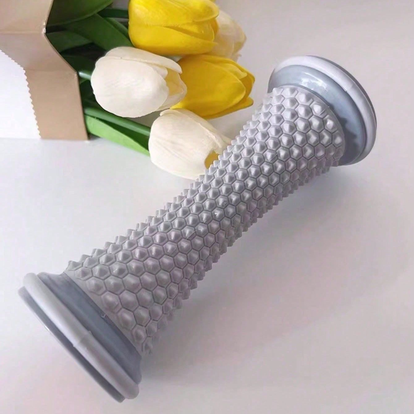 Foot Fascia Roller, Foot Massager, Yoga, Muscle Relaxer, Arch Trainer, Comfortable Exercise Wheel, Home Foot Care, Flat Feet Relief