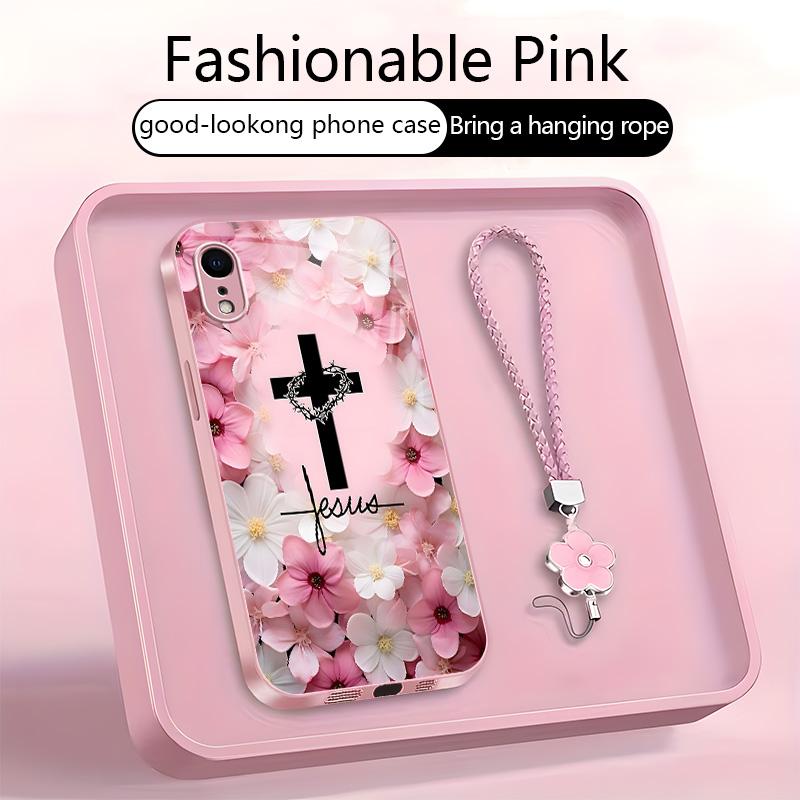 Suitable for [iPhone Xr] Women's high-end phone case，A wide variety of patterns for you to choose from.This phone case prays for you，God will bless you and bring you good luck YM99