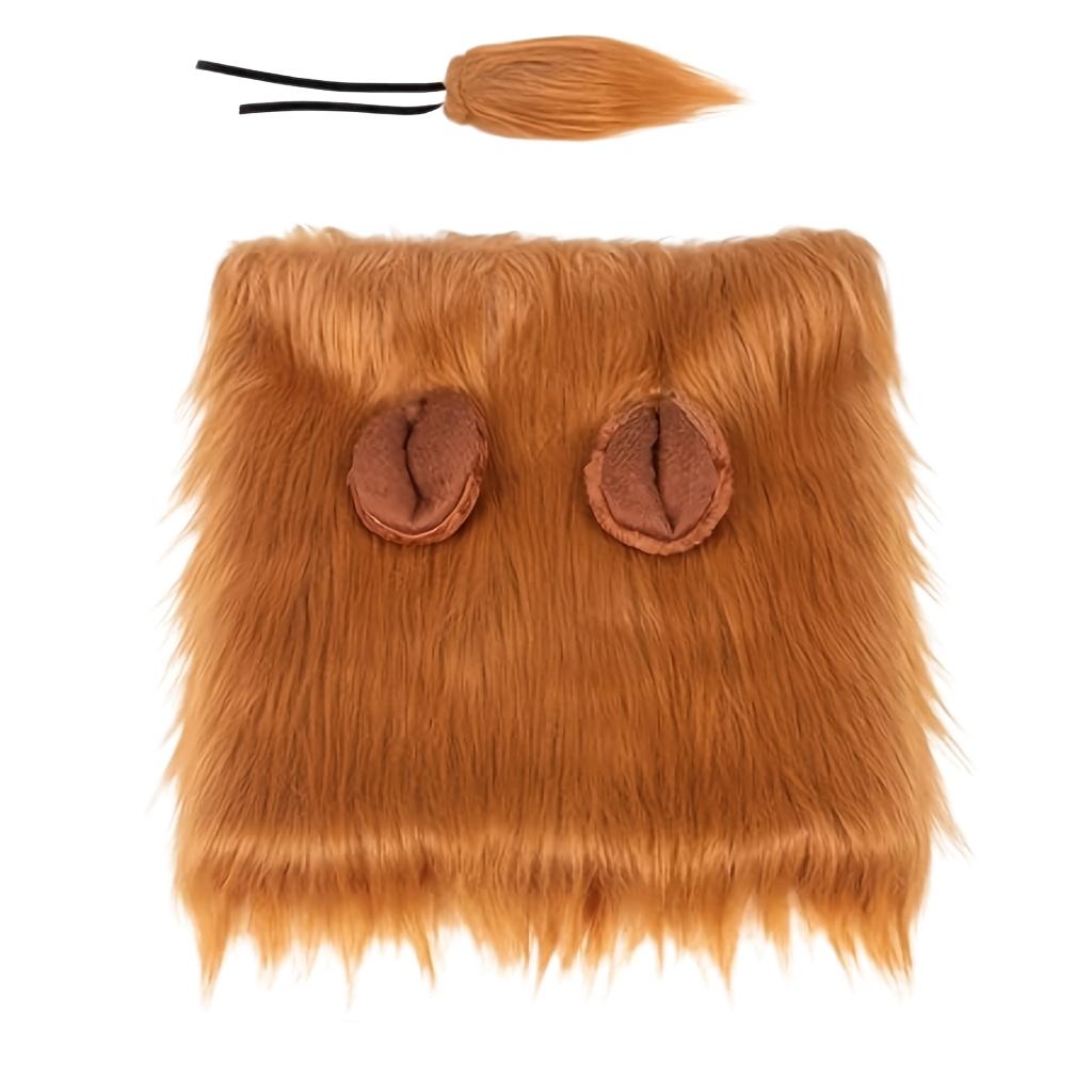 Lion Mane Dog Costume, Lion Mane Wig for Medium to Large Dogs, Halloween for Big Dogs, Fun Pet Dress-Up Gear