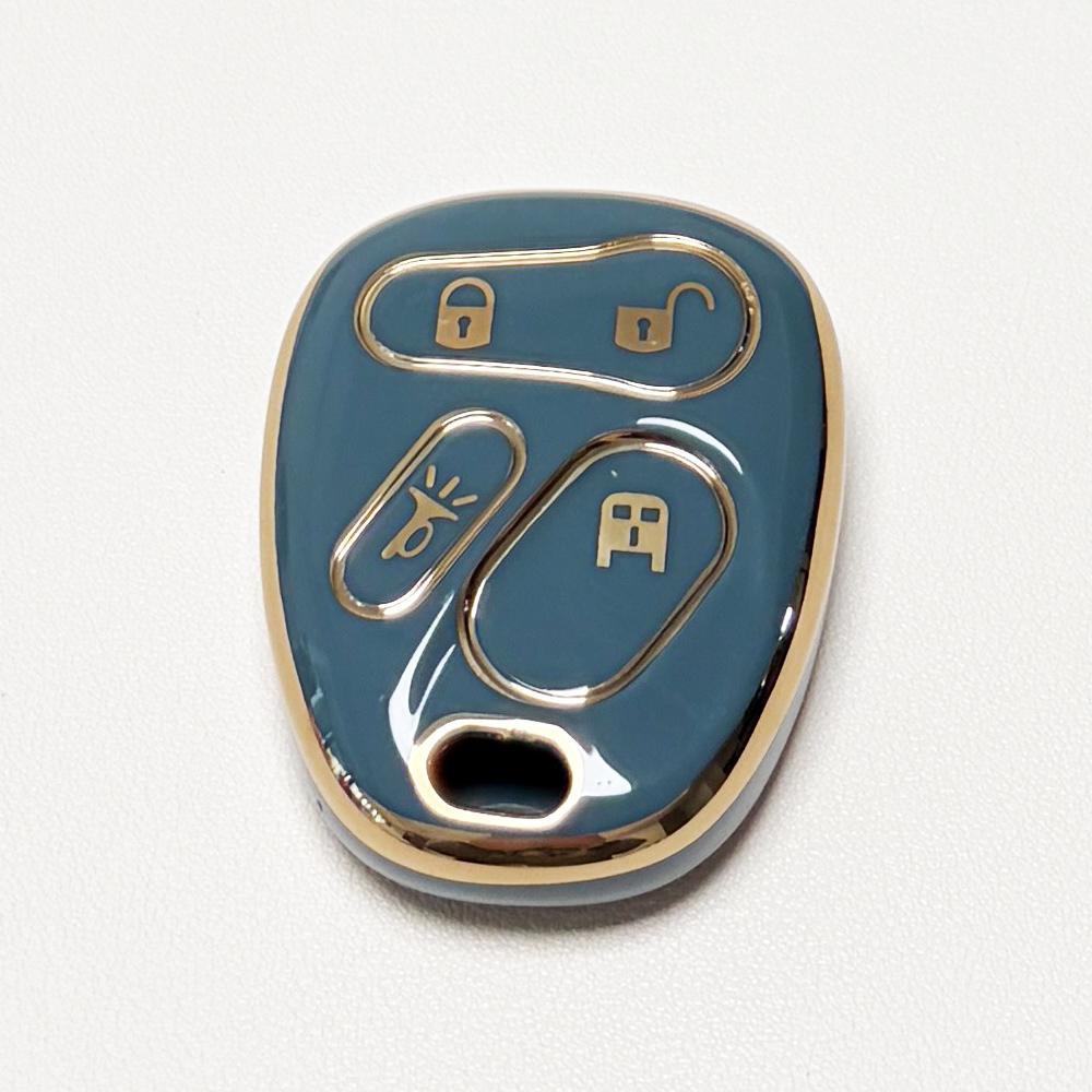 Car Key Protection Case Car Key Accessory Soft Durable Tpu Material Full Coverage Key Protector for Chevrolet for Gmc for Cadillac