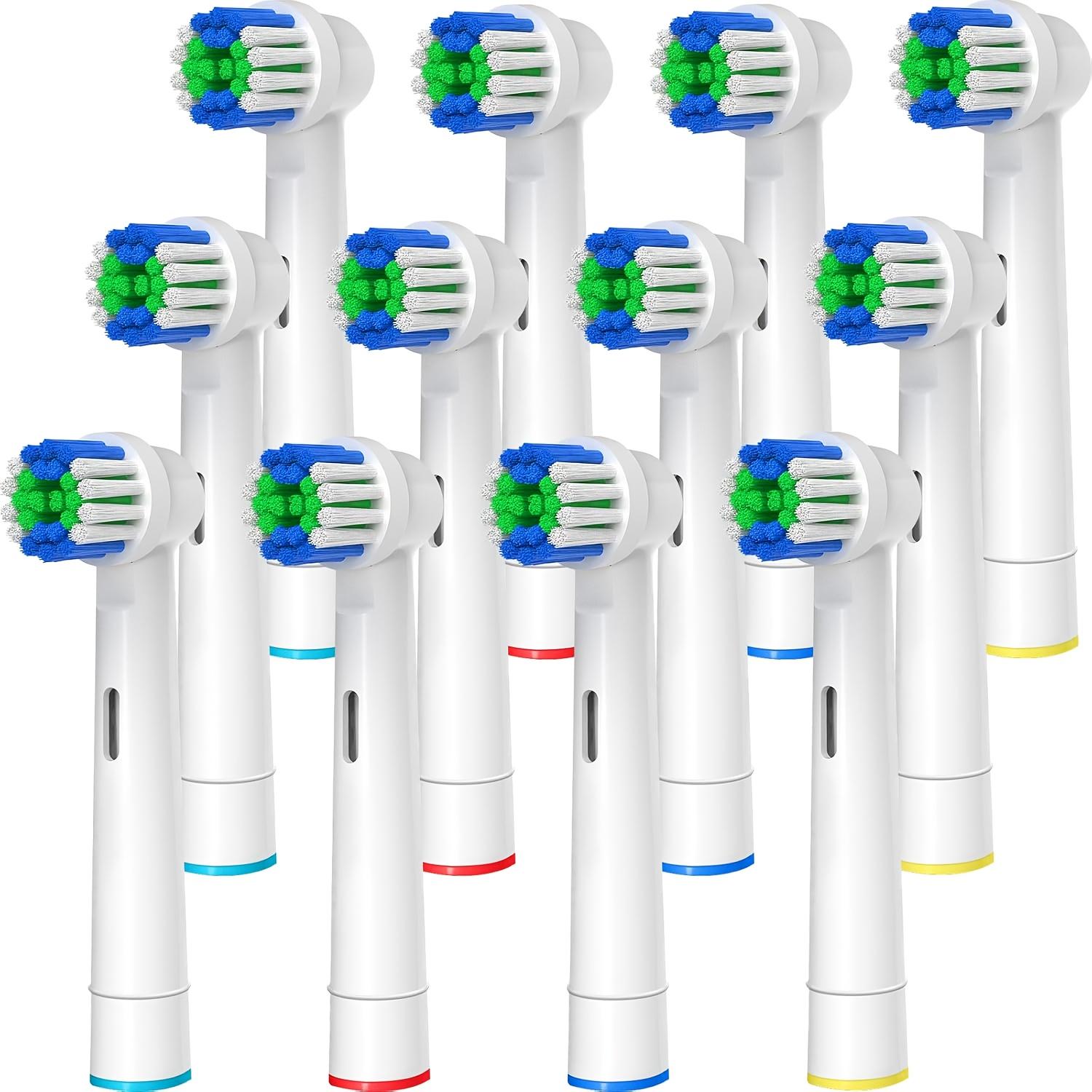Replacement Toothbrush Heads Compatible Oral B Pro Series, Soft Bristles Gentle Cleaning Essential Dental Care Hygiene Family Use