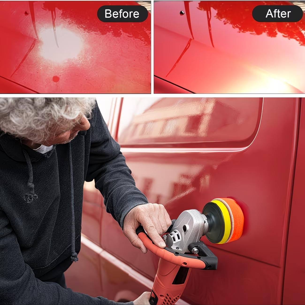 11pcs Sponge Car Polishing Kit Drill Adapter Details Cleaning Self Polishing