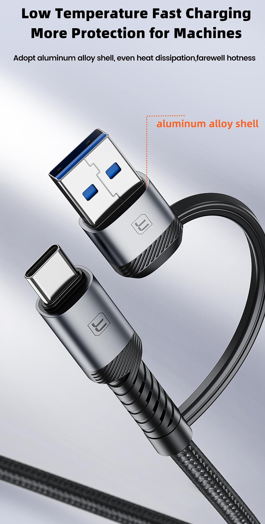 Toocki 5m VR Link Cable 2-in-1 USB A USB C to Type C PD USB3.0 Data Transfer Elbow Wire For Quest3/Quest2/Pro/Pico4 Accessories 90 Degree Elbow USB C To Type C Link Cable