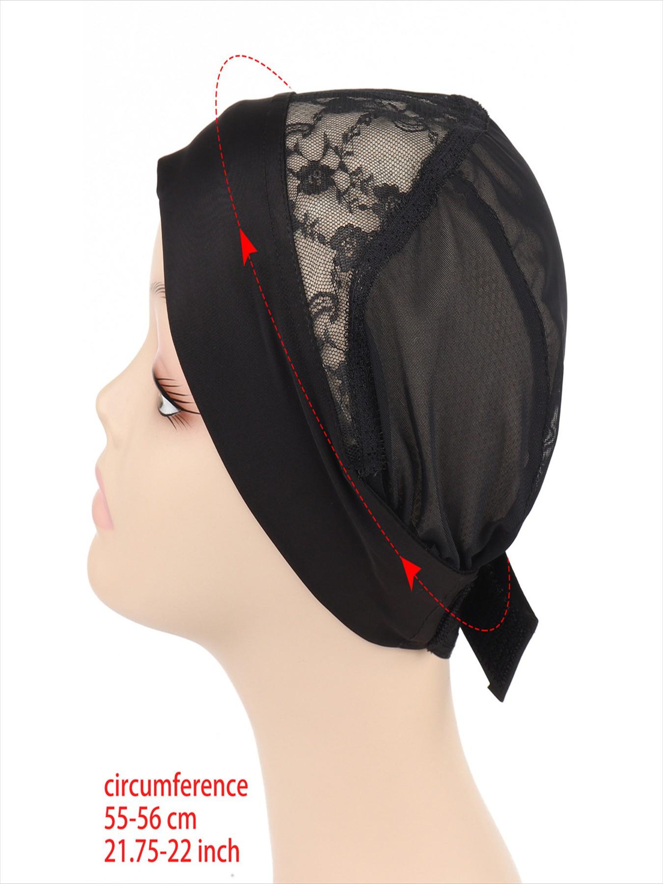 2pcs Headband Wig Cap, Wig Grip Weaving Cap, Adjustable Mesh Cap for Making Headband Wigs, Ideal for DIY Hair Accessories