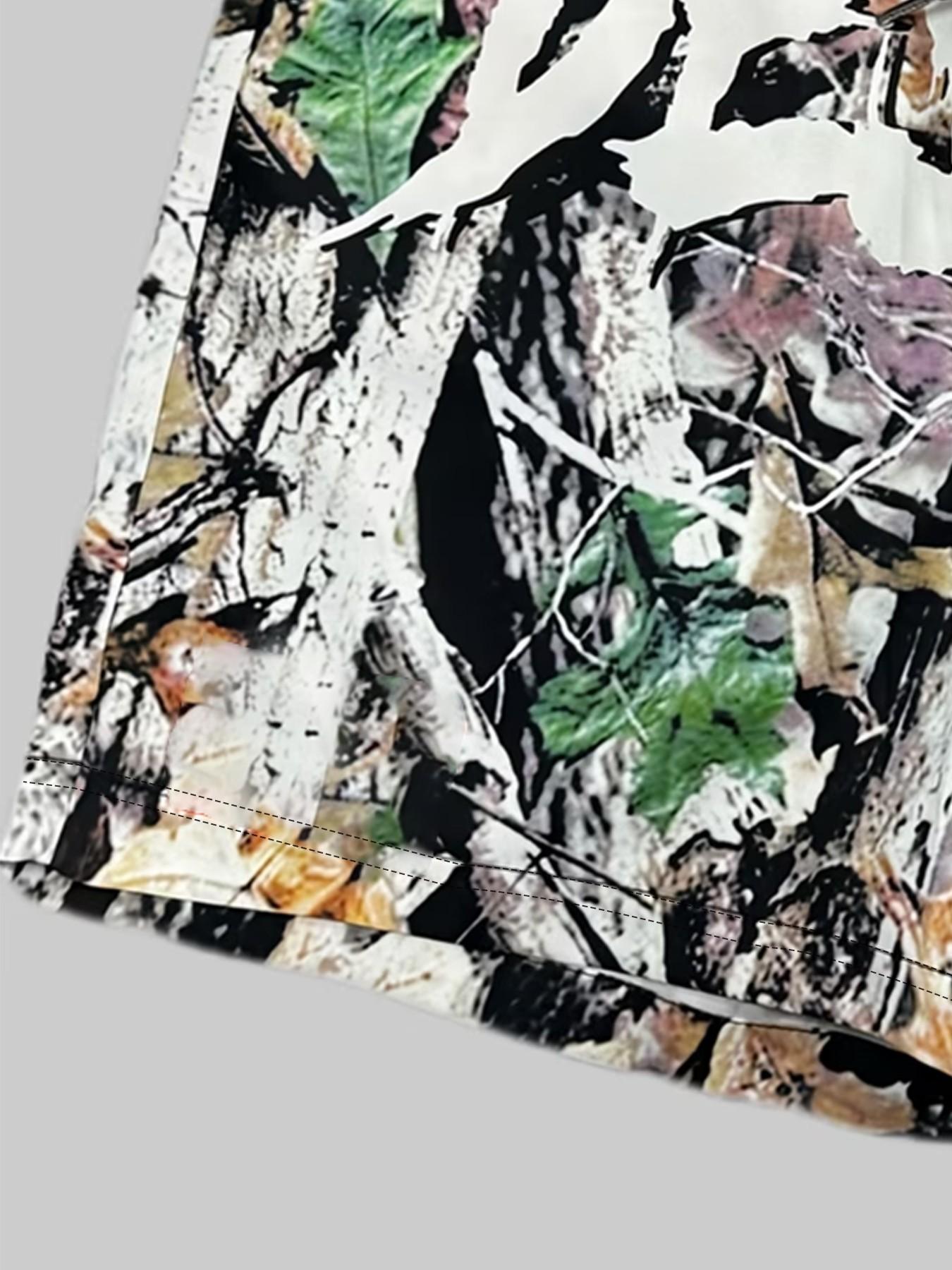 3-Pack Men's Shorts, Graphic Letter Print, Graffiti Style Shorts, Street Style, Trendy Shorts, Casual Athleisure Shorts, Casual, Knee-Length, Drawstring Waist, Comfortable, Spring & Fall, Graphic Athletic Shorts