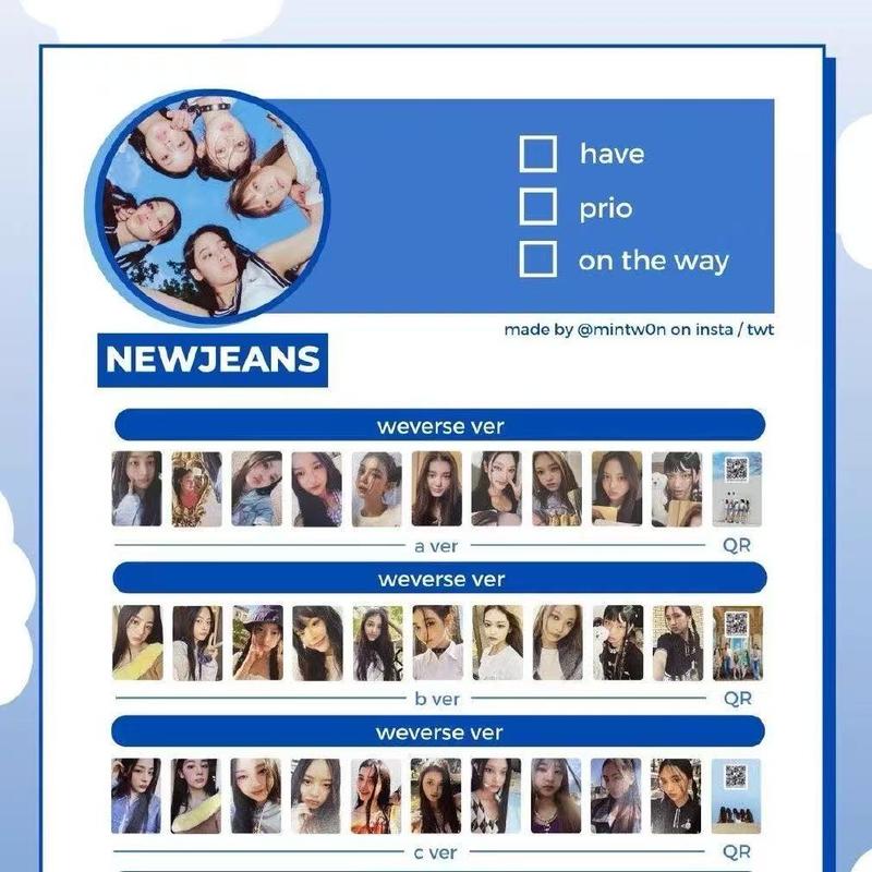 Dreamus Newjeans First Ep New Jeans, Official K-Pop Album, Must-Have Music Collection, Perfect Gift for Fans