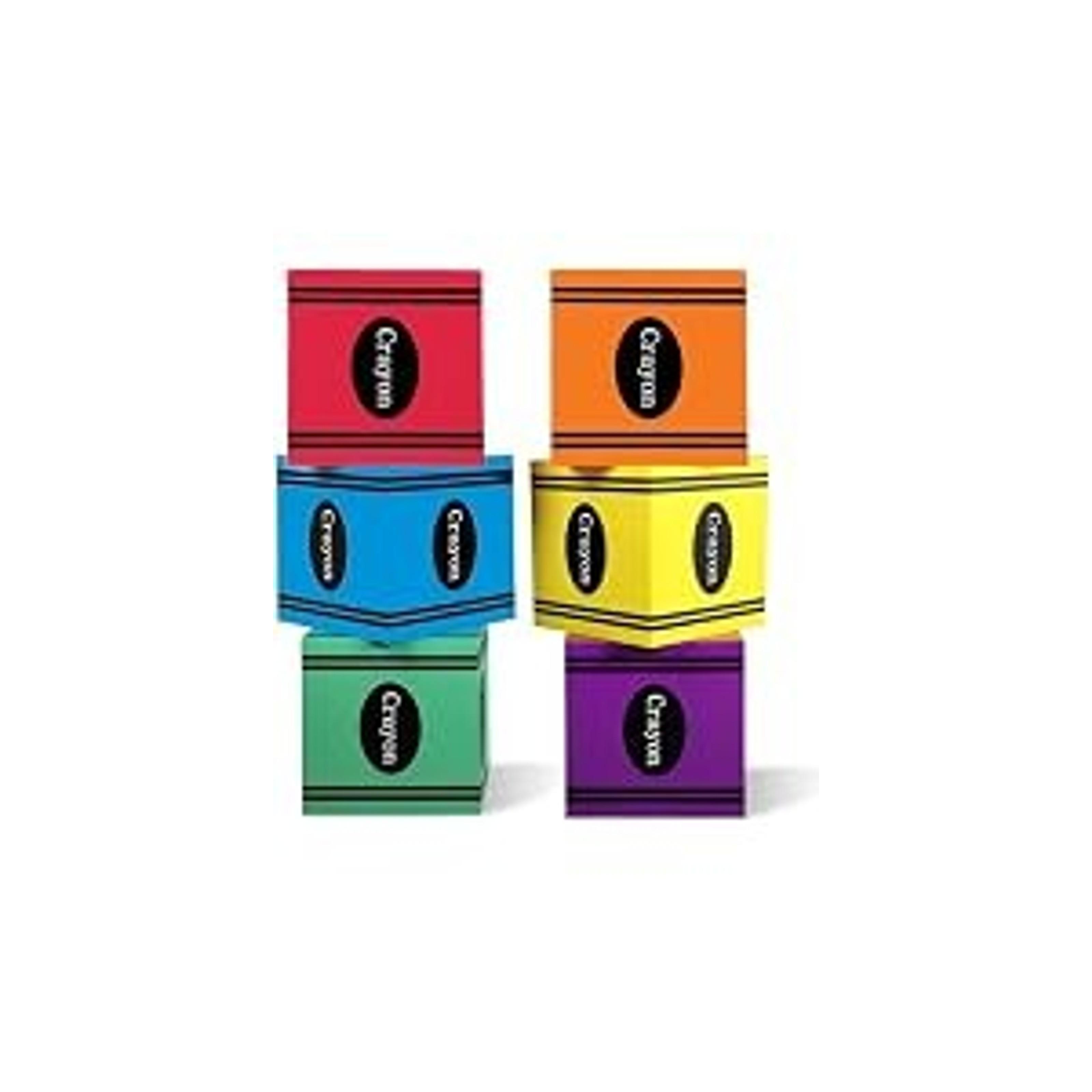 6 Pcs ABC 123 Balloon Box Back to School Party Decorations | Stackable Alphabet Number Boxes for Kid Birthday, Classroom Event, Preschool Kindergarten First Day Photo Props