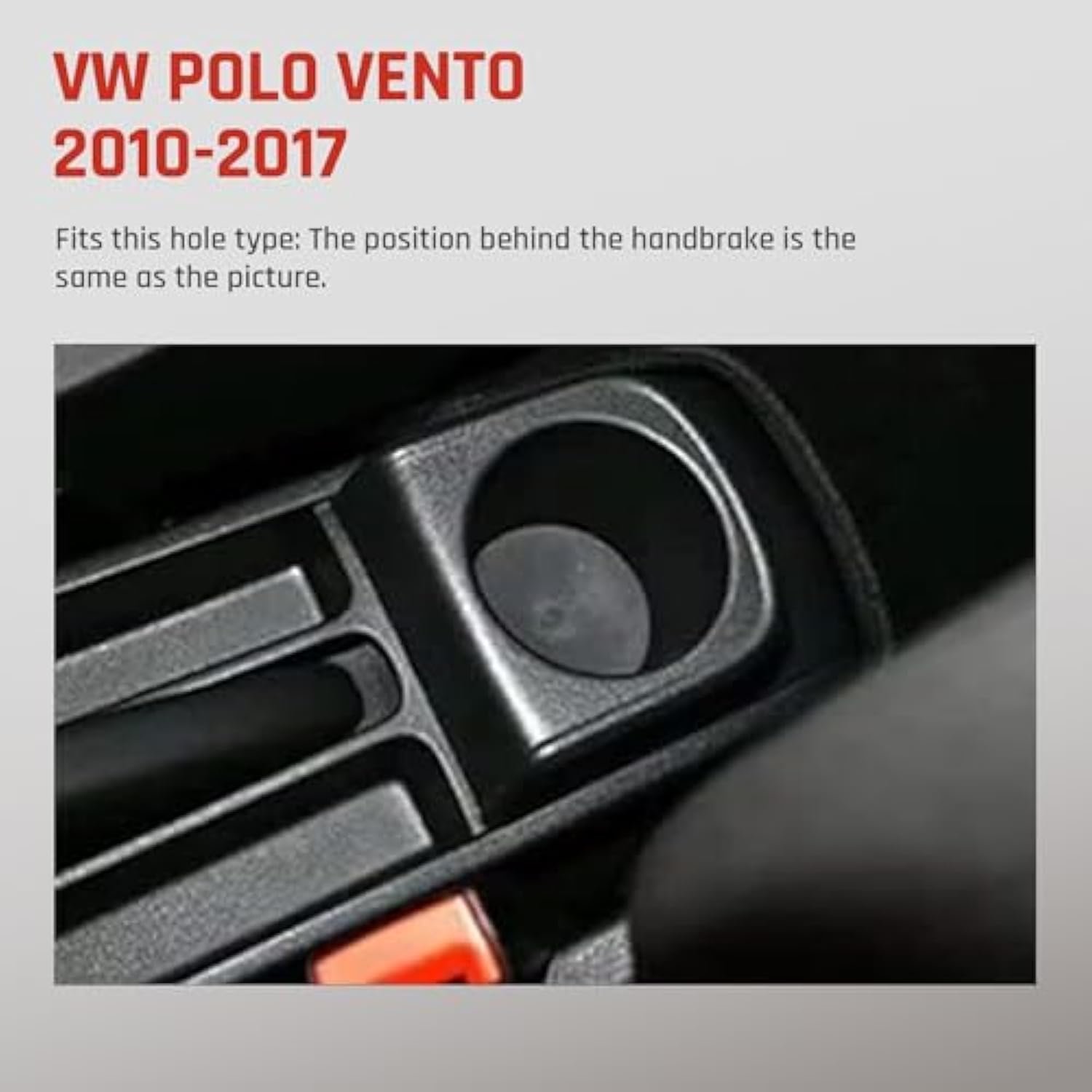 Car Armrest Box, Car Armrest Storage Box for VW Polo, Dedicated Storage Box for Interior Details, Essential Car armrest cover for VW Polo Vento ，Car Armrest Box for Volkswagen UP 2009-2020,car armrest case holster for VW Polo Vento，