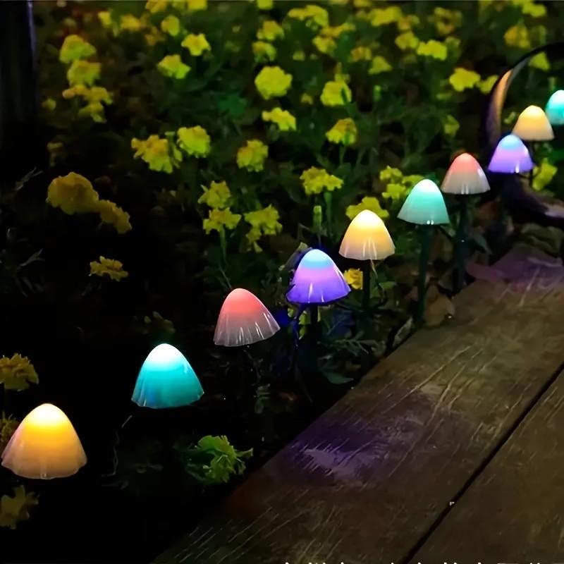 Solar Mushroom Light, Outdoor High-Quality Landscape Lighting, Garden Decor, Party Atmosphere, Christmas, Wedding Gift