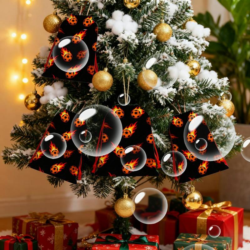 Short Plush Drawstring Dtorage Bag Football party decoration with football patterns (21) Jewelry storage bag, 130g short plush, candy storage bag Festivals, parties, weddings drawstring gift bag