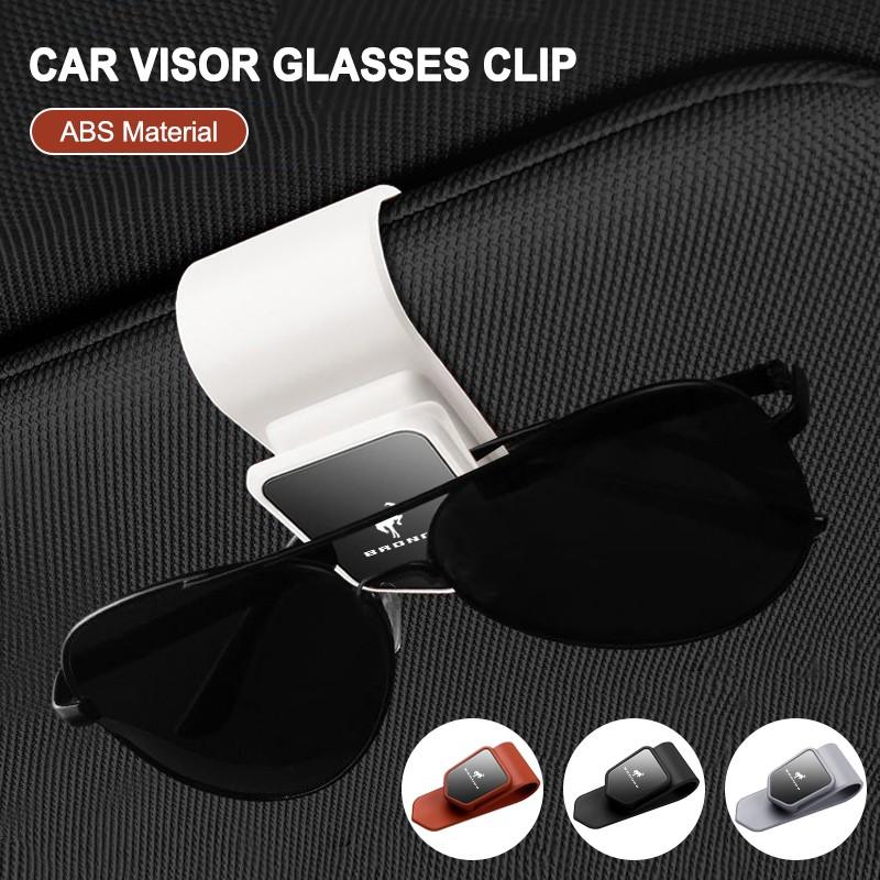 Car Sunglasses Multi-function Glasses Clip For Ford Bronco Ranger S-Max Focus Mondeo Transit Tourneo Custom Ranger Car Accessory