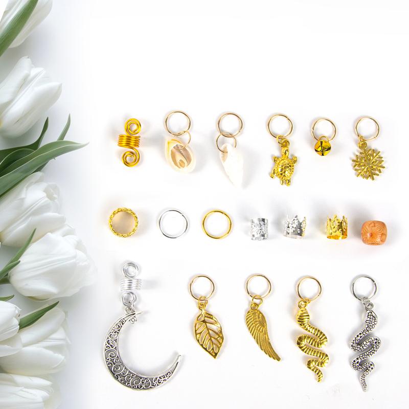 241 PCS Hair Jewelry Gold Hair Jewelry for Braids Loc Jewelry for Hair Dreadlock Metal Gold Silver Clips Shells Imitation Wood Beads Hair Charms Women Adjustable Cuffs Braiding Hair Rings Decoration hair beads 241 PCS Hair Jewelry Gold Hair Jewelry for Braids Loc Jewelry for Hair Dreadlock Metal Gold Silver Clips Shells Imitation Wood Beads Hair Charms Women Adjustable Cuffs Braiding Hair Rings Decoration hair beads